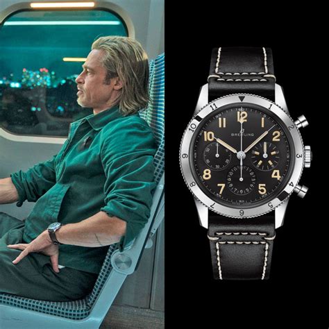 brad pitt breitling watch|ichiko jr bullet train watch.